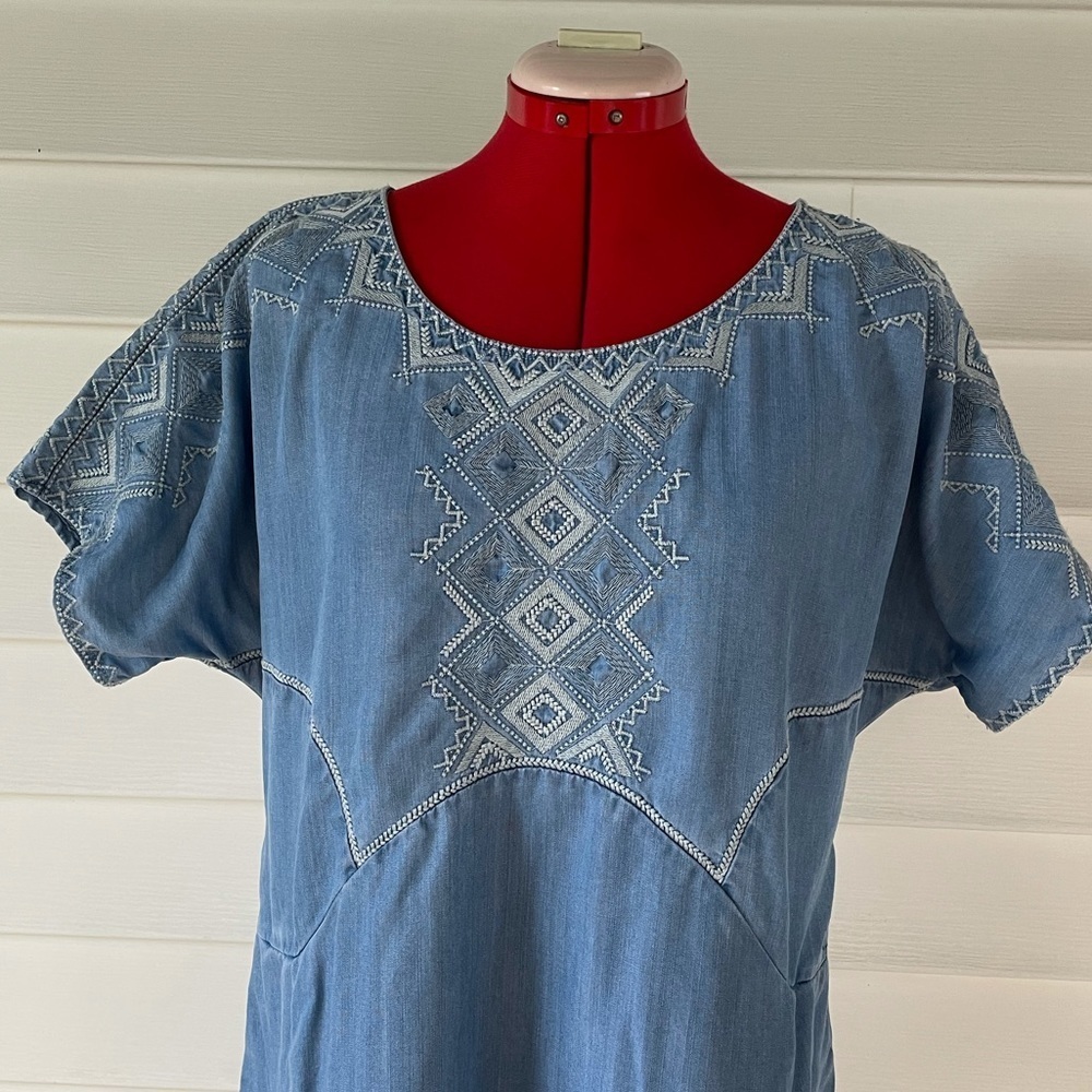 Anthropology Holding Horse Sands Dress Sz M - Picture 4 of 12
